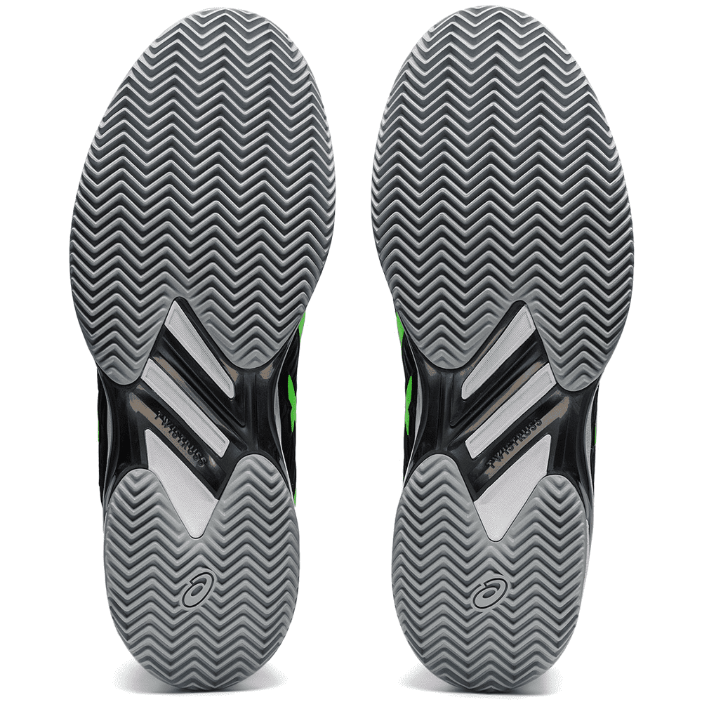 Asics Solution Speed FF 2 Clay (Black_Green_Gecko) | Bakers Tennis Shop